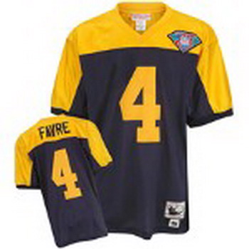 Green Bay Packers 4 Brett Favre Throwback Jersey
