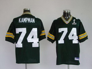Cheap Green Bay Packers 74 Aaron Kampman green Super Bowl XLV Jerseys For Sale