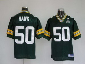 Cheap Green Bay Packers 50 A.J.Hawk green Super Bowl XLV Jerseys For Sale