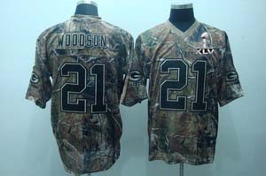 Cheap Green Bay Packers 21 Charles Woodson Realtree Camo Super Bowl XLV Jerseys For Sale