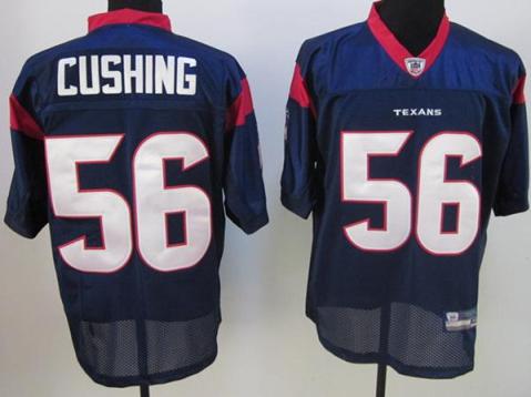 Houston Texans 56 Brian Cushing Blue NFL Jerseys