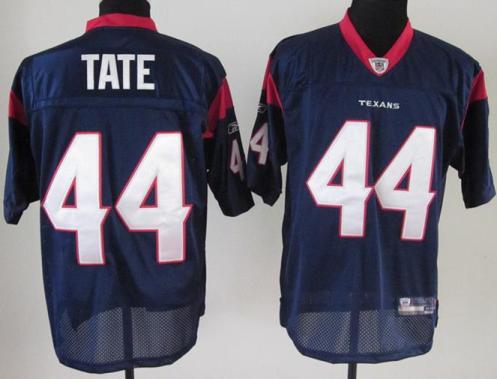 Houston Texans 44 TATE Dark Blue NFL Jerseys