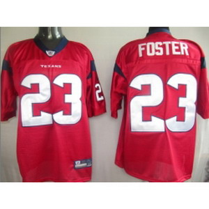 Houston Texans 23 Arian Foster Red Football Jerseys