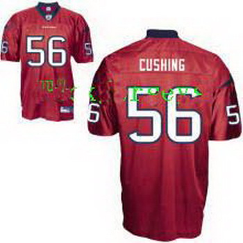 Houston Texans CUSHING 56 Red jersey