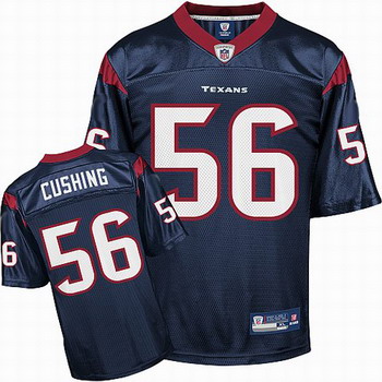 Houston Texans 56 CUSHINS blue
