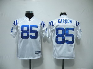 Indianapolis Colts 85 Pierre Garcon White Jerseys