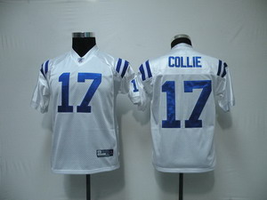 Indianapolis Colt 17 Austin Collie White Jerseys