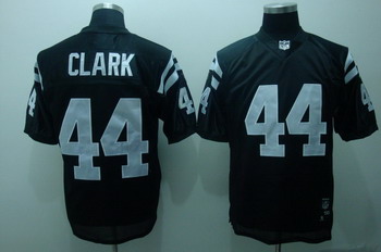 Indianapolis Colts 44 Dallas Clark Black Jerseys