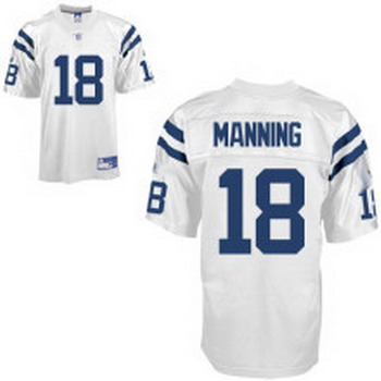 Cheap Indianapolis Colts 18 Colts P.Manning White For Sale