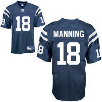 Cheap Indianapolis Colts 18 Colts P.Manning blue For Sale