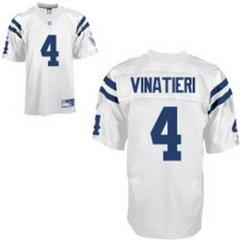 Cheap Indianapolis Colts 4 Adam Vinatieri white For Sale