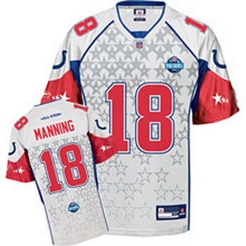 Cheap Indianapolis Colts 18 P.Manning 2008 ProBowl Jersey For Sale