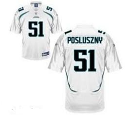 Jacksonville Jaguars 51 Paul Posluszny White Jersey