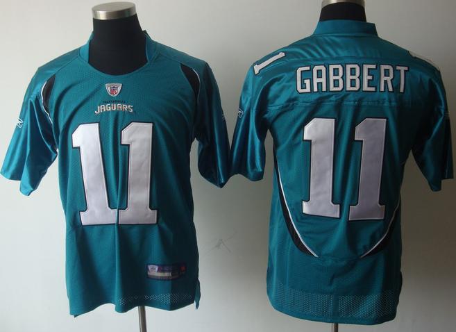 Jacksonville Jaguars 11 Blaine Gabbert Green Jersey
