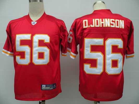 Cheap Kansas Ciy Chiefs 56 Derrick Johnson red Jerseys For Sale
