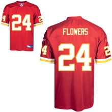 Kansas City Chiefs 24 Brandon Flowers Red Jersey