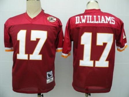 Kansas City Chiefs 17 D.Williams Red M&N Jersey