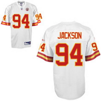 kansas city chiefs 94 tyson-jackson white jerseys