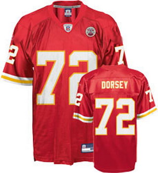 Cheap Kansas City Chiefs 72 Glenn Dorsey red 50Th Jerseys For Sale