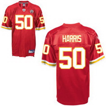Cheap Kansas City Chiefs 50 N. Harris red Jersey For Sale