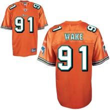 Miami Dolphins 91 Cameron Wake Orange NFL Jerseys