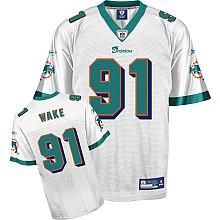 Cheap Miami Dolphins 91 Cameron Wake White NFL Jerseys For Sale