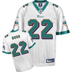Miami Dolphins 22 Reggie Bush White NFL Jerseys