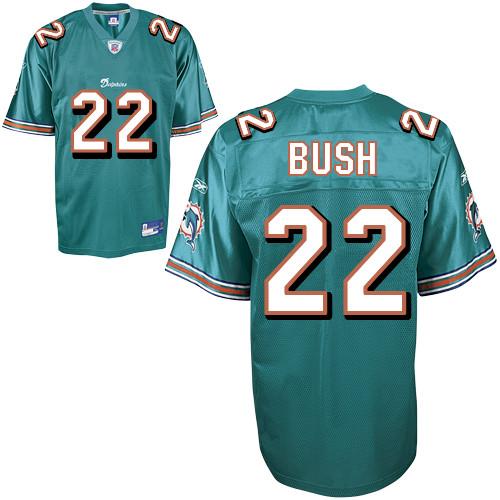 Miami Dolphins 22 Reggie Bush Green NFL Jerseys