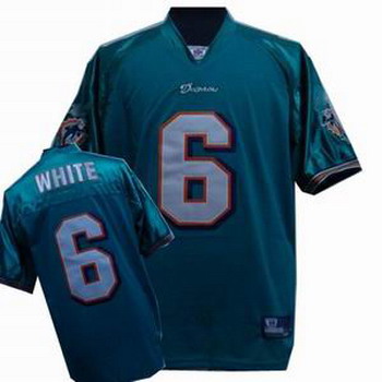 Jerseys Miami Dolphins 6 Pat White green Authentic Jerseys