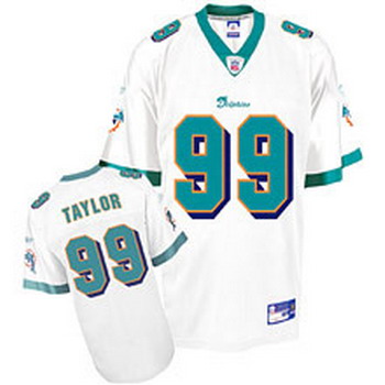 Miami Dolphins Jason Taylor 99 white jerseys