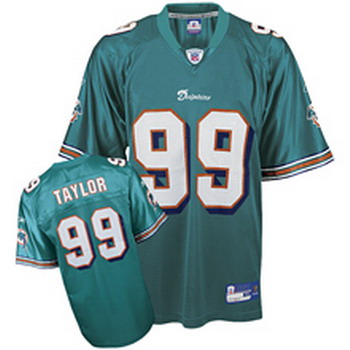 Miami Dolphins Jason 99 green Taylor Jerseys