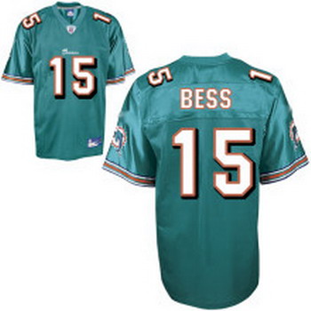 Miami Dolphins 15 bess davone Jerseys team color