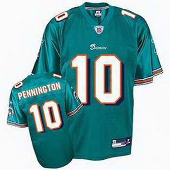 Miami Dolphins 10 Chad Pennington Green Jerseys