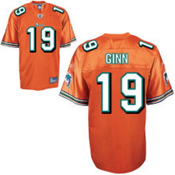 Cheap Miami Dolphins 19 Ted Ginn orange For Sale
