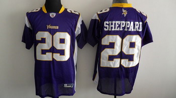 Minnesota Vikings 29 Sheppard Purple Jerseys