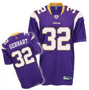 Cheap Minnesota Vikings 32 TOBY GERHART purple Jerseys For Sale