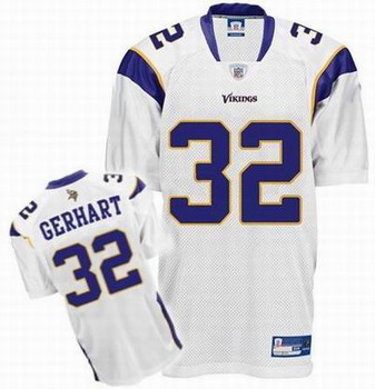 Minnesota Vikings 32 TOBY GERHART Jersey White