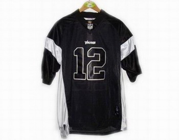 Minnesota Vikings 12 Percy Harvin black Jersey