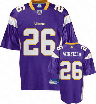 Minnesota Vikings 26 Antoine Winfield Purple Jersey