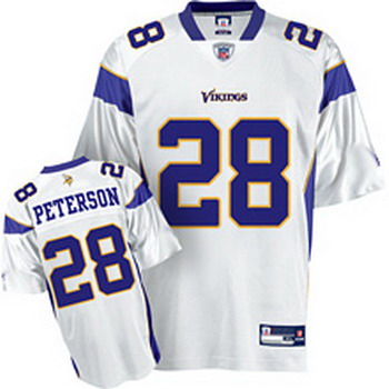 Cheap Minnesota Vikings 28 Adrian Peterson White For Sale