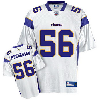 Minnesota Vikings 56 E.J. Henderson white