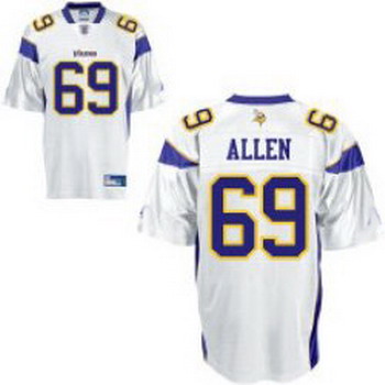 Cheap Minnesota Vikings 69 Jared Allen white For Sale