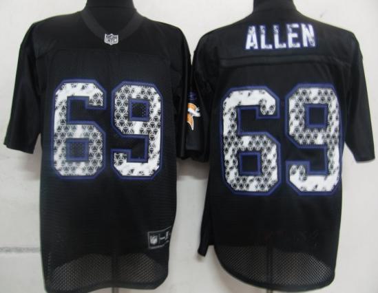 Cheap Minnesota Vikings 69 Jared Aleen Black United Sideline Jerseys For Sale