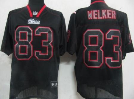 Cheap New England Patriots 83 Welker Black Field Shadow Premier Jersey For Sale