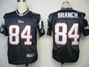 New England Patriots 84 Deion Branch Blue Jerseys