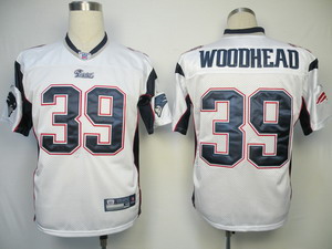 New England Patriots 39 Danny Woodhead White Jerseys