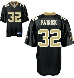 Cheap New Orleans Saints 32 Johnny Patrick Black Jersey For Sale