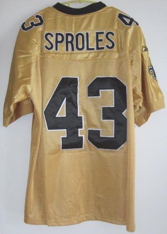 Cheap New Orleans Saints 43 Darren Sproles Gold Jerseys For Sale