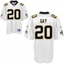 Cheap New Orleans Saints 20 Randall Gay White NFL Jersey For Sale