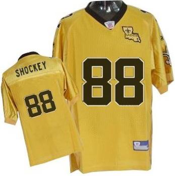 Cheap New Orleans Saints 88 Jeremy Shockey Golden jersey For Sale